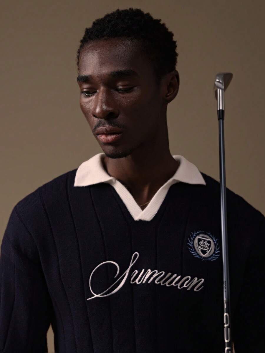 Pull SUMWON en maille col classique