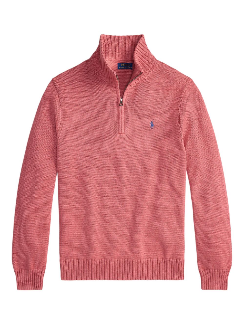 Pull POLO RL brodé et zippé
