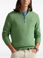 Pull POLO RL brodé et zippé