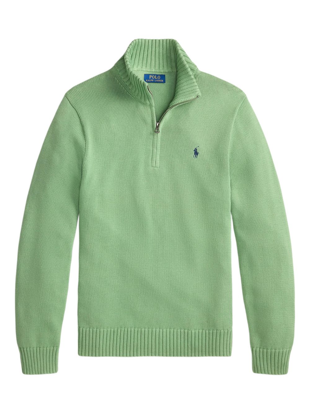 Pull POLO RL brodé et zippé