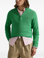 Sweat-shirt POLO RL à demi-fermeture éclair