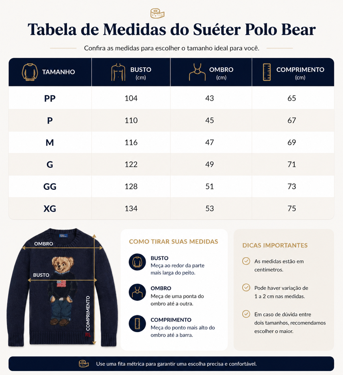 ACHETEZ-EN 1, OBTENEZ-EN 2 - Pull Classique RL Bear