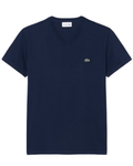 T-shirt légère en coton Pima col V - LCT