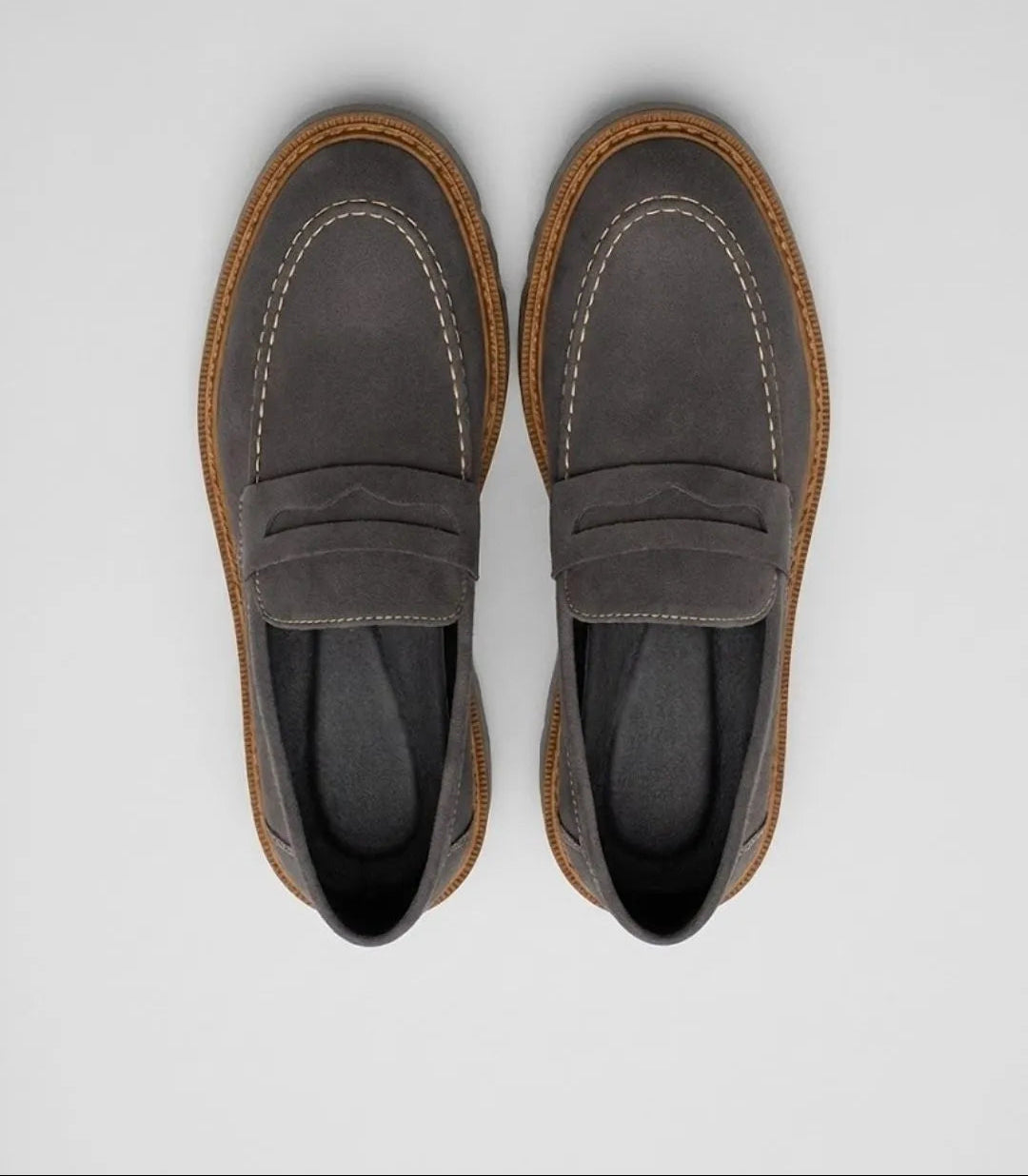 Mocassins Penny Loafer en daim