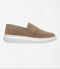 Mocassin Penny Loafer en daim