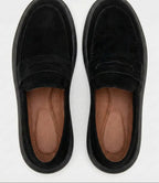 Mocassin Penny Loafer en daim