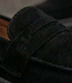 Mocassin Penny Loafer en daim