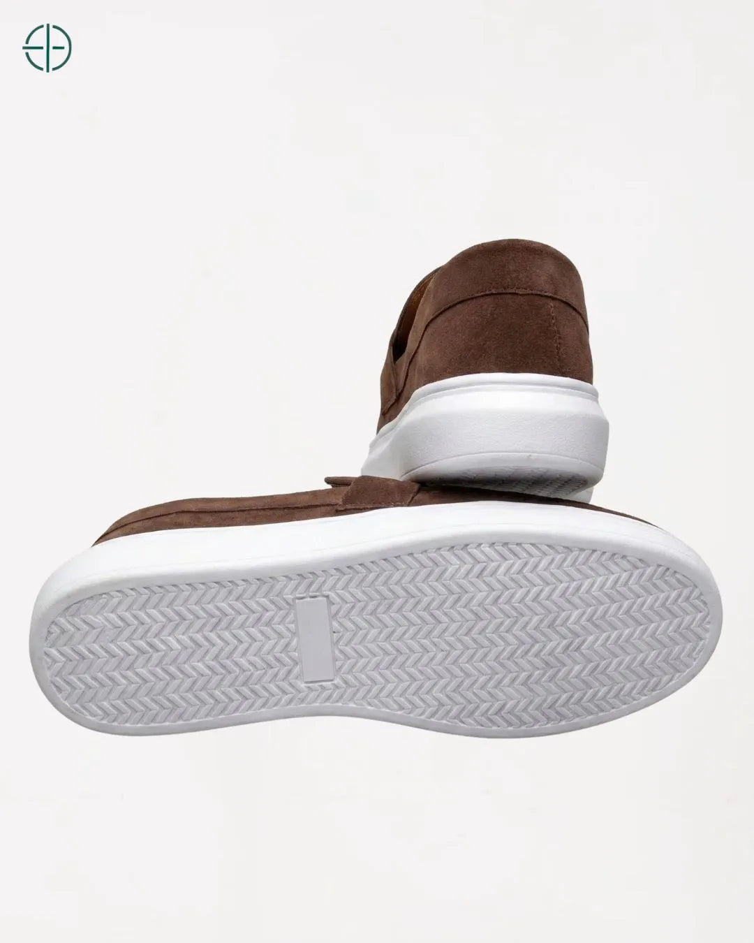 Mocassin Penny Loafer en daim