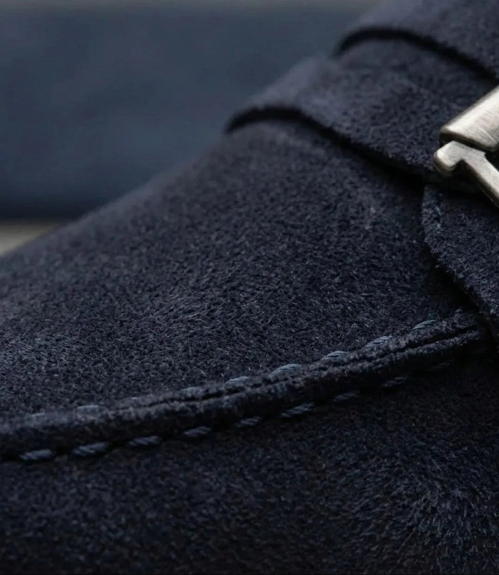 Mocassin Penny Loafer en daim