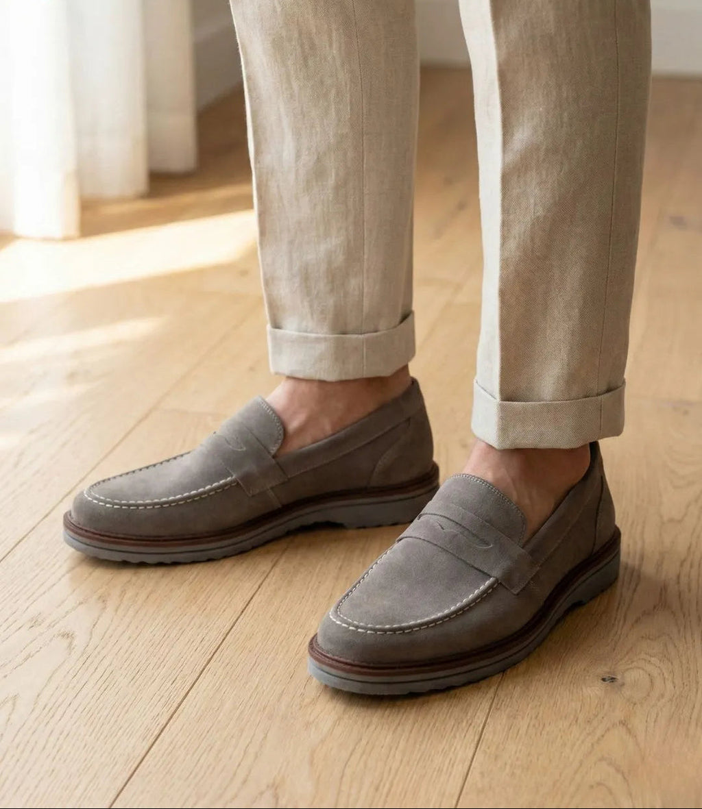 Mocassin Ravello en daim