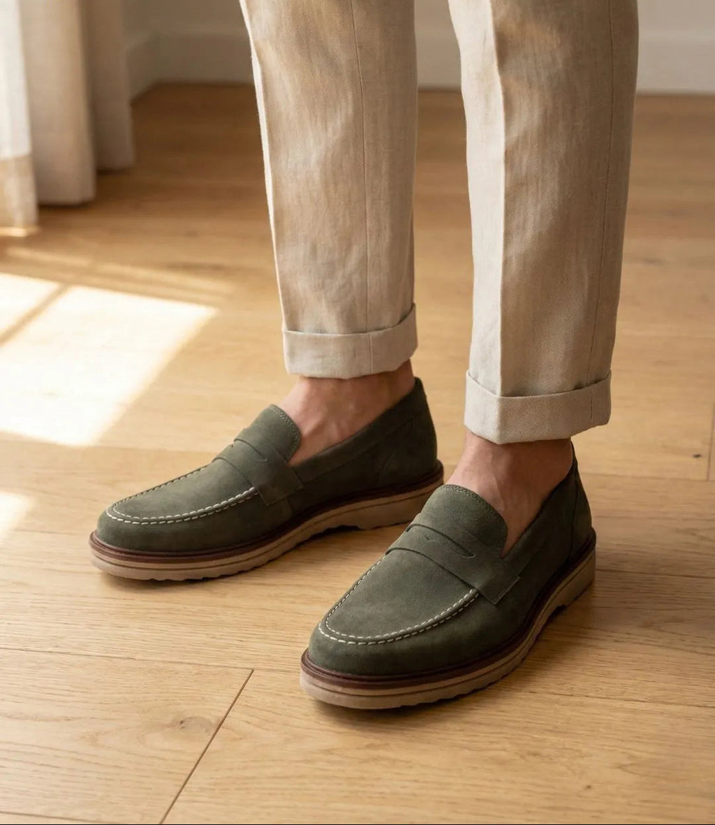 Mocassin Ravello en daim