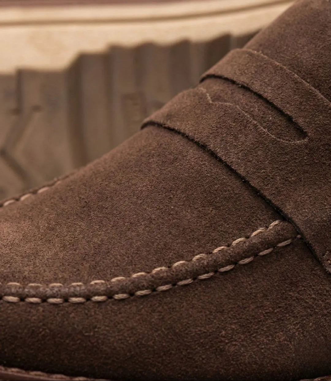 Mocassin Ravello en daim