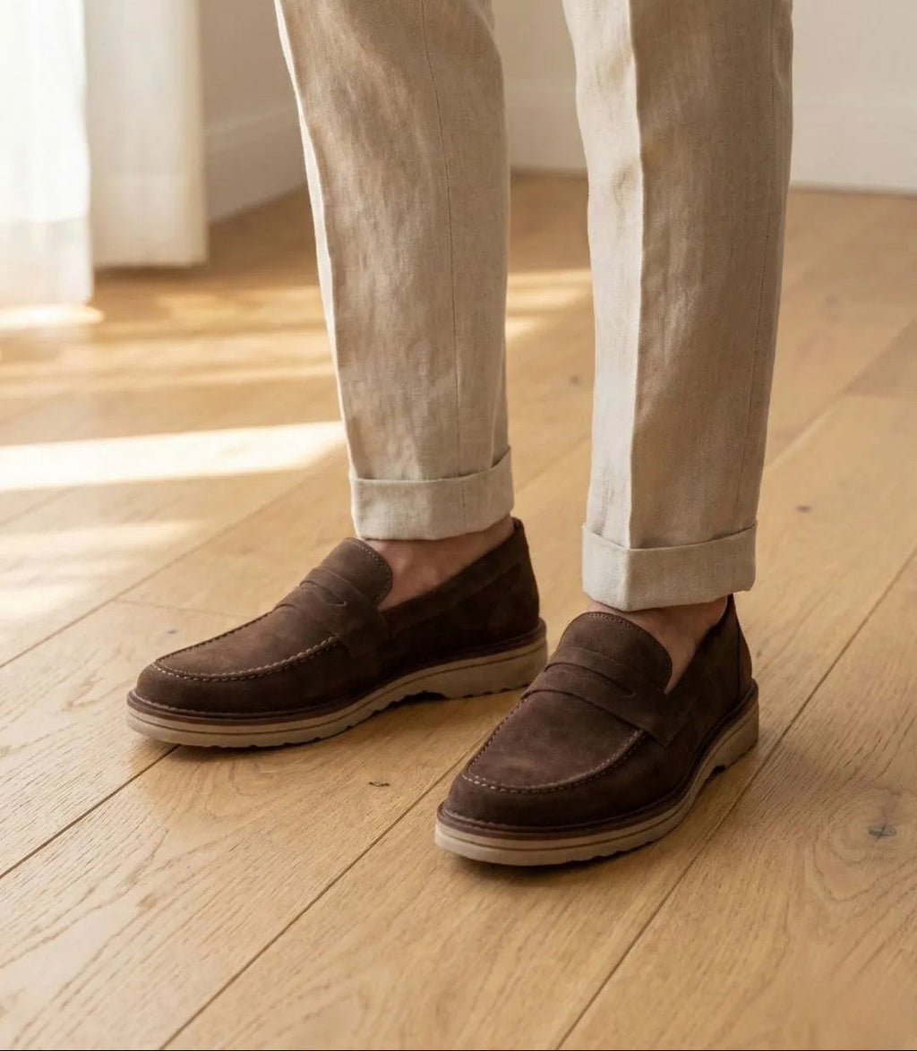 Mocassin Ravello en daim