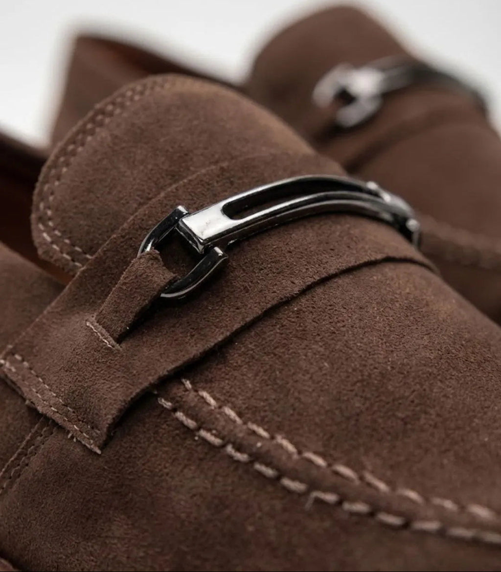 Mocassin Vermont en daim