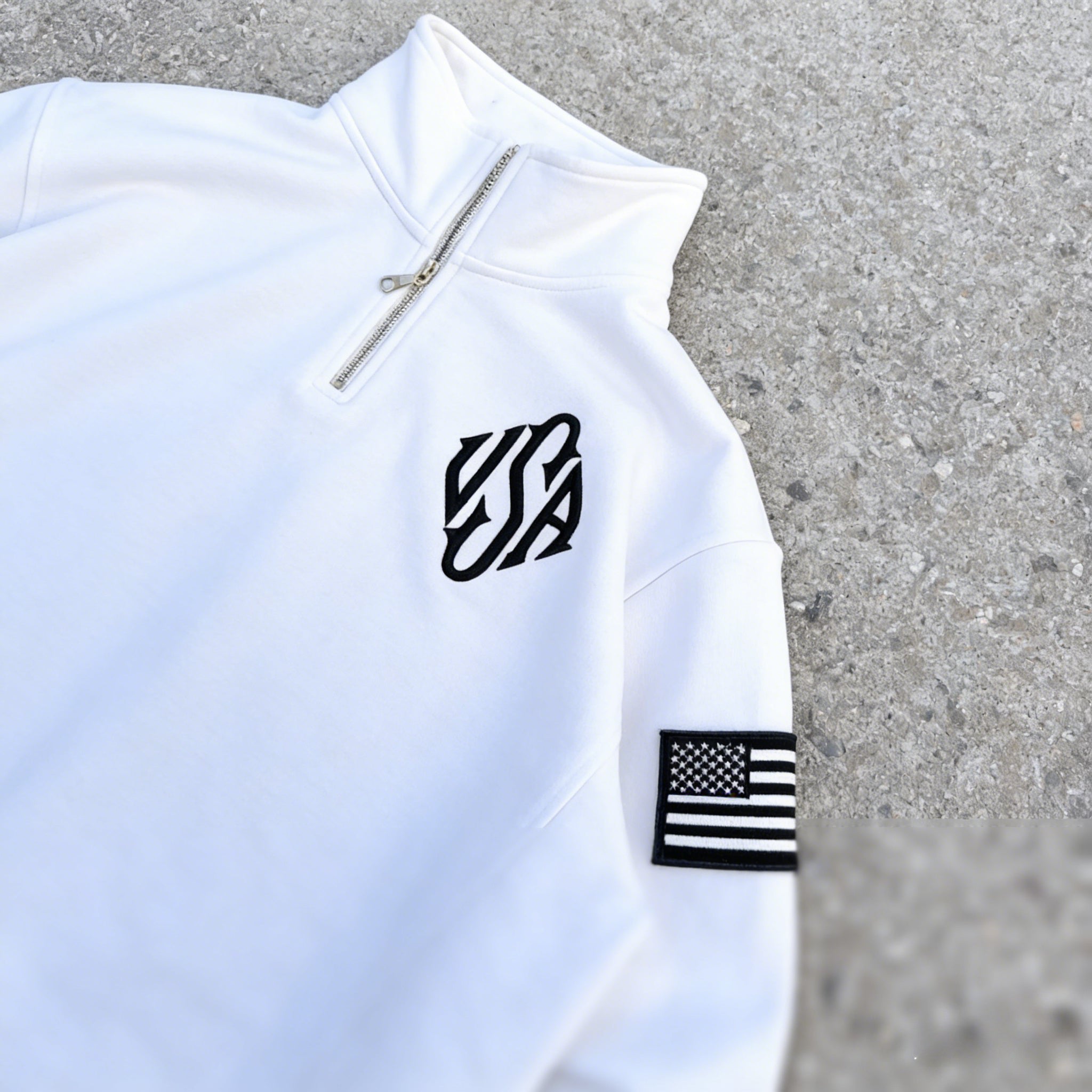 Sweat-shirt zippé USA