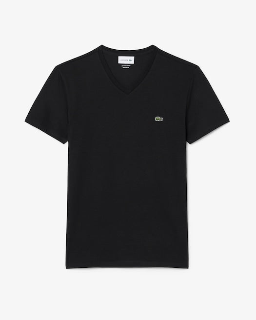 T-shirt légère en coton Pima col V - LCT
