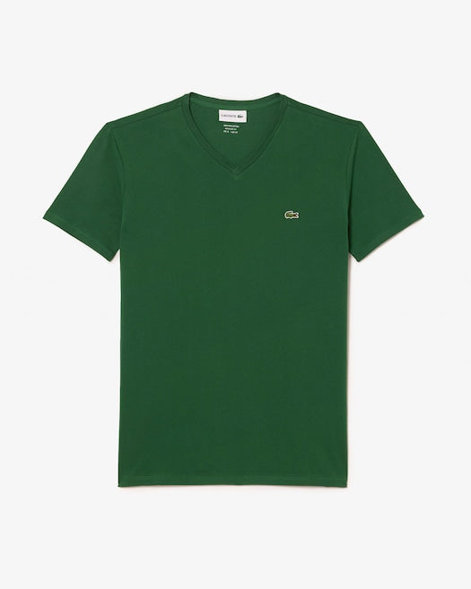 T-shirt légère en coton Pima col V - LCT