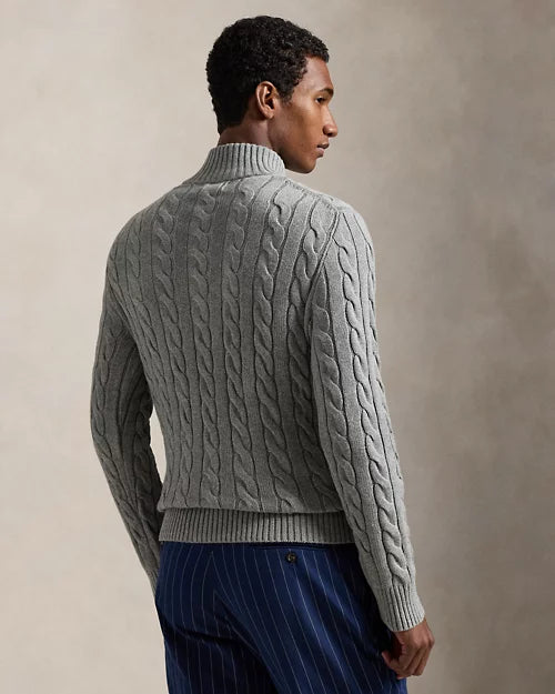 ACHETEZ 1 OBTENEZ 2 - Pull POLO RL en tricot avec fermeture éclair