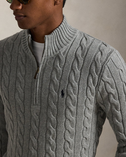 ACHETEZ 1 OBTENEZ 2 - Pull POLO RL en tricot avec fermeture éclair