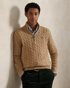 ACHETEZ 1 OBTENEZ 2 - Pull POLO RL en tricot avec fermeture éclair