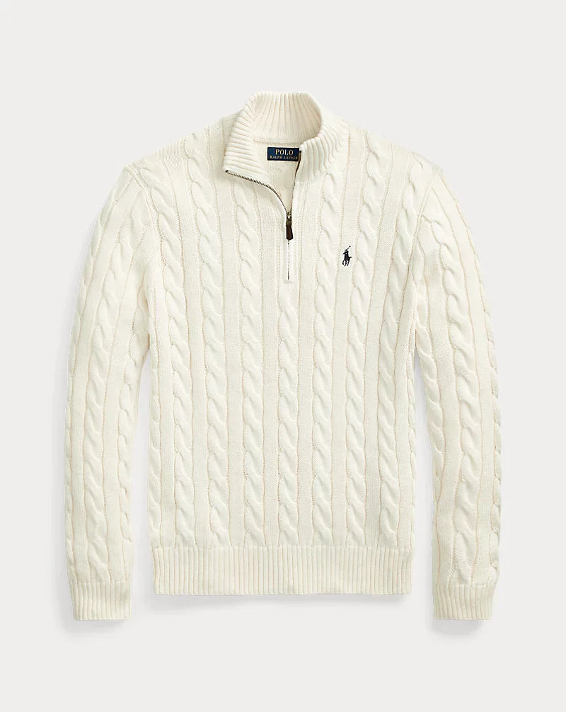 ACHETEZ 1 OBTENEZ 2 - Pull POLO RL en tricot avec fermeture éclair